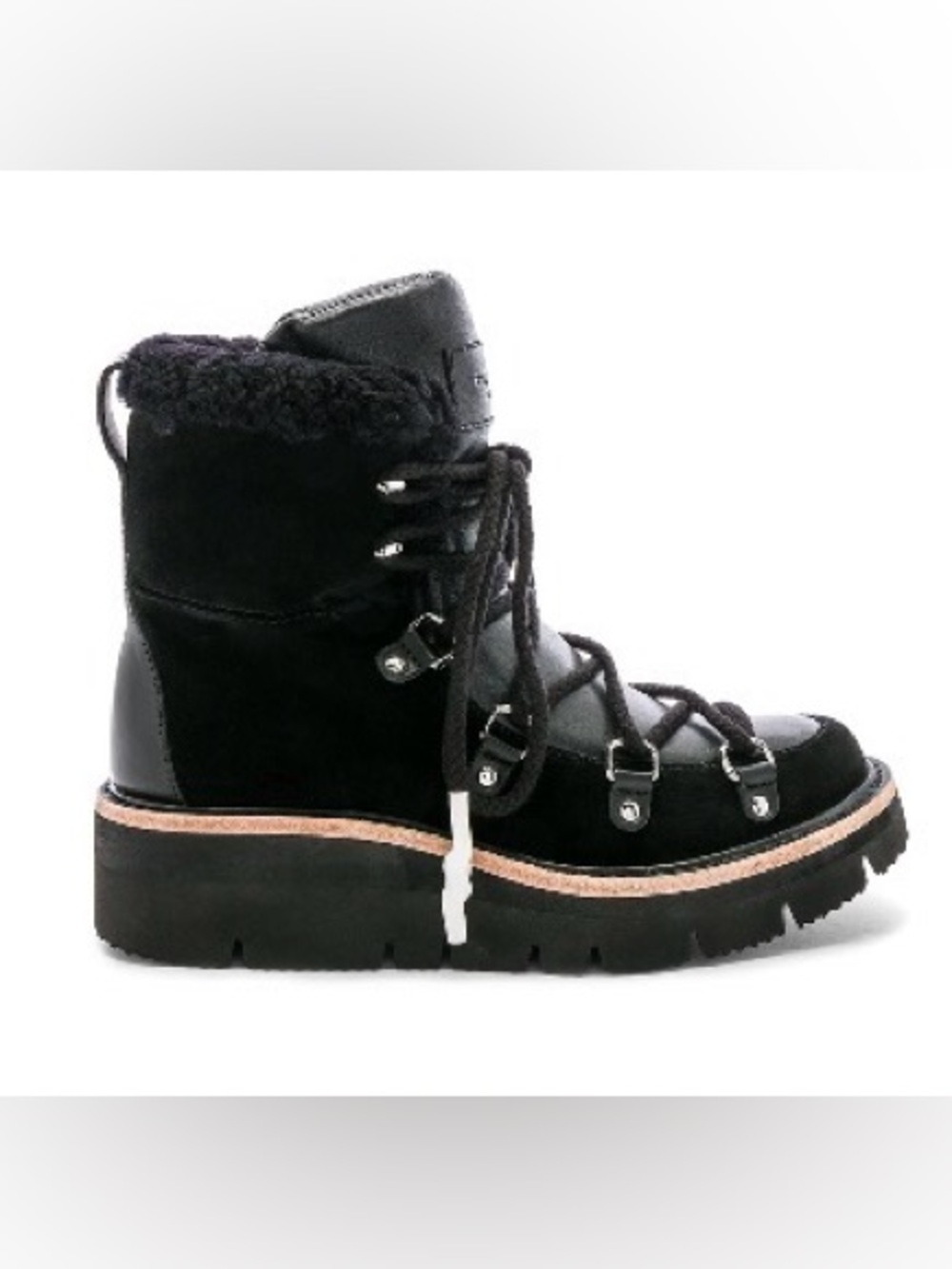 rag & bone Skyler Boot in Black Suede